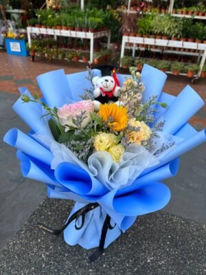 Smarty Petals Flower Bouquet - Image 3