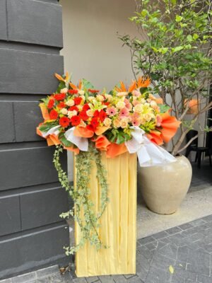 Grand Opening Flower Stand
