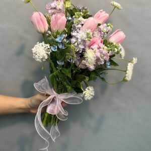 Blushing Serenity Bridal Bouquet