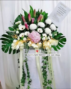 Whisper Blooms Flower Stand