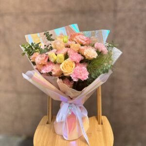 Pastel Whisper Flower Bouquet