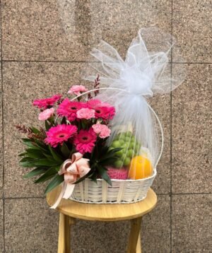 Blush of Blessing Fruit Basket - Image 2
