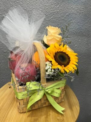 Sunshine Harvest Fruit Basket - Image 2