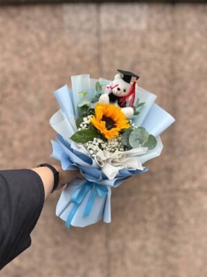 Radiant Triumph Graduation Bouquet