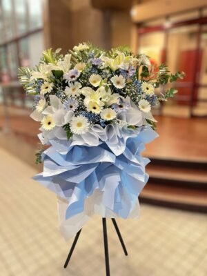 Whispering Lilies Flower Stand - Image 2