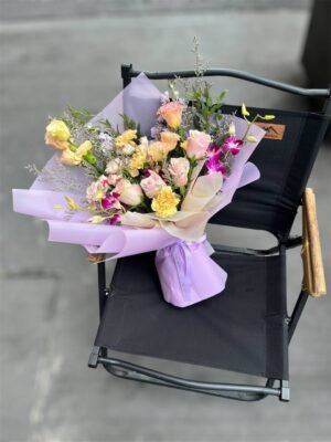 Lavender Dreams Flower Bouquet - Image 3