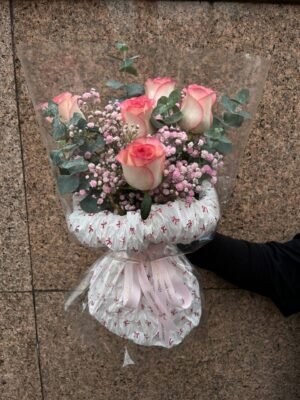 Innocent Love Flower Bouquet - Image 2