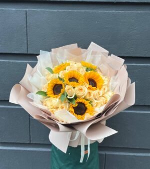 Elegance & Sunshine Flower Bouquet
