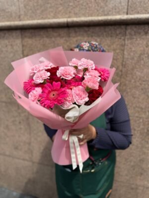 Blush of Dawn Flower Bouquet