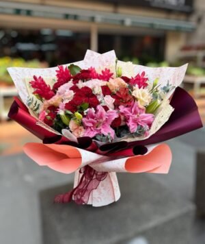 Symphony of Passion Flower Bouquet - Image 2