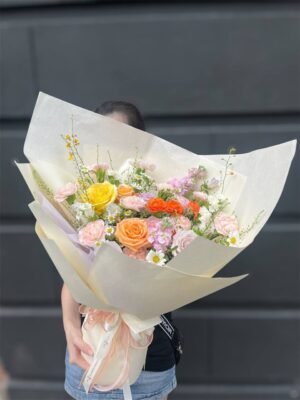 Whispers of Dawn Flower Bouquet
