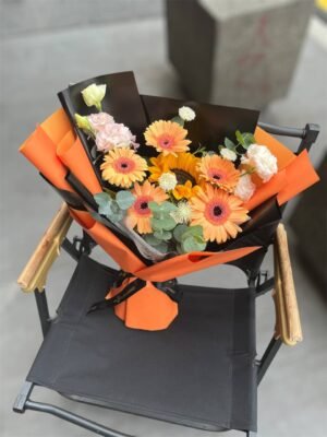 Sunfire Bliss Flower Bouquet - Image 3