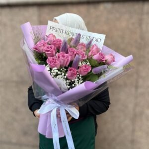 Amethyst Whisper Flower Bouquet