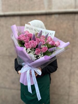 Amethyst Whisper Flower Bouquet