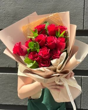 Heart's Devotion Flower Bouquet