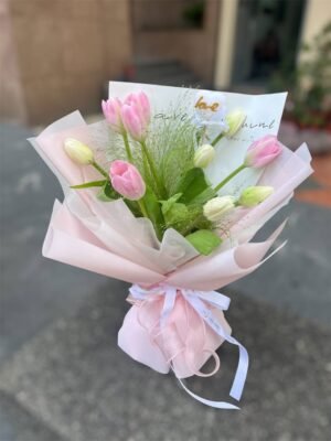 Whispers of Spring Flower Bouquet - Image 3