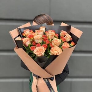 Terracotta Romance Flower Bouquet