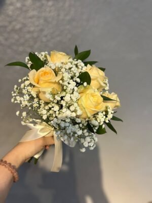 Lemon Chiffon Dreams Bridal Bouquet