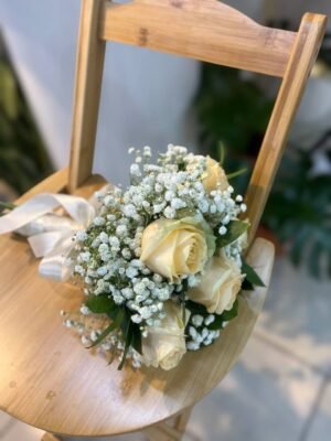 Lemon Chiffon Dreams Bridal Bouquet - Image 3