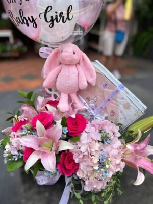 Sweet Beginnings Floral Arrangement - Image 2