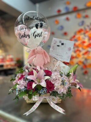 Sweet Beginnings Floral Arrangement - Image 4
