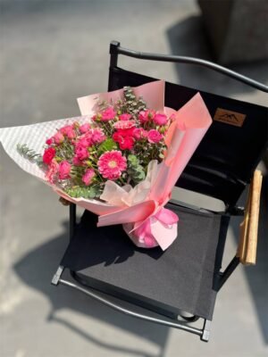 Blush Sonata Flower Bouquet - Image 3