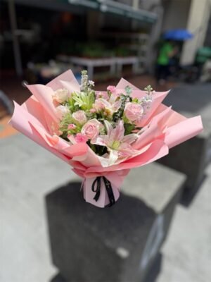 Pink Paradise Flower Bouquet - Image 2