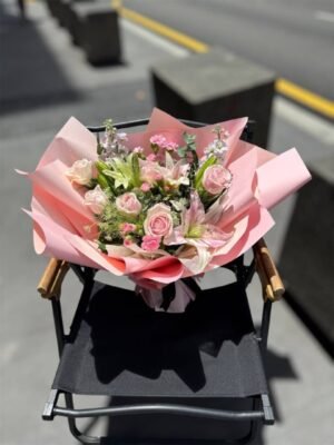 Pink Paradise Flower Bouquet - Image 3