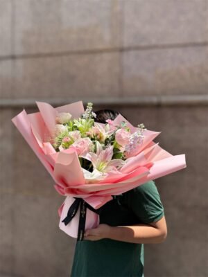 Pink Paradise Flower Bouquet