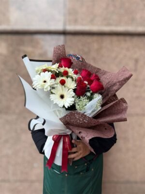 Velvet Devotion Flower Bouquet