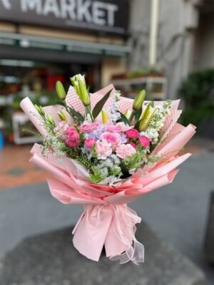 Elysian Bloom Flower Bouquet - Image 2