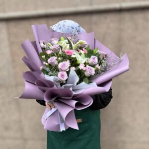 Lilac Reverie Flower Bouquet