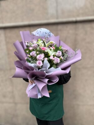 Lilac Reverie Flower Bouquet