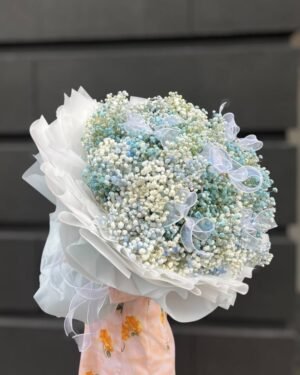 Ocean Foam Gypsophila Flower Bouquet