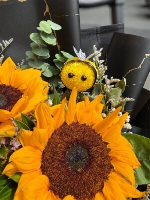 Ray of Sunshine Flower Bouquet - Image 4
