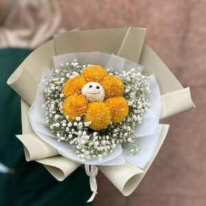 Gleaming Day Flower Bouquet