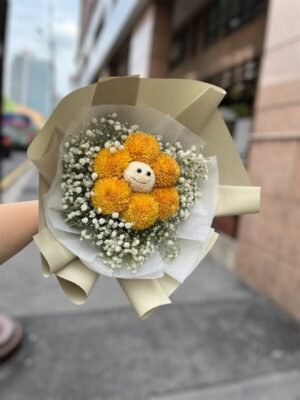 Gleaming Day Flower Bouquet - Image 2