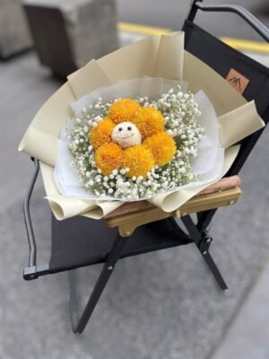 Gleaming Day Flower Bouquet - Image 3