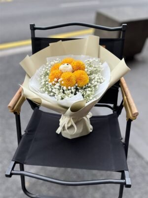 Gleaming Day Flower Bouquet - Image 4
