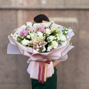 Opaline Elegance Flower Bouquet