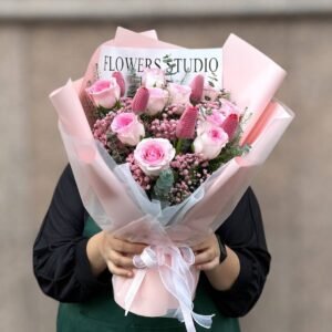 Sugar Plum Flower Bouquet
