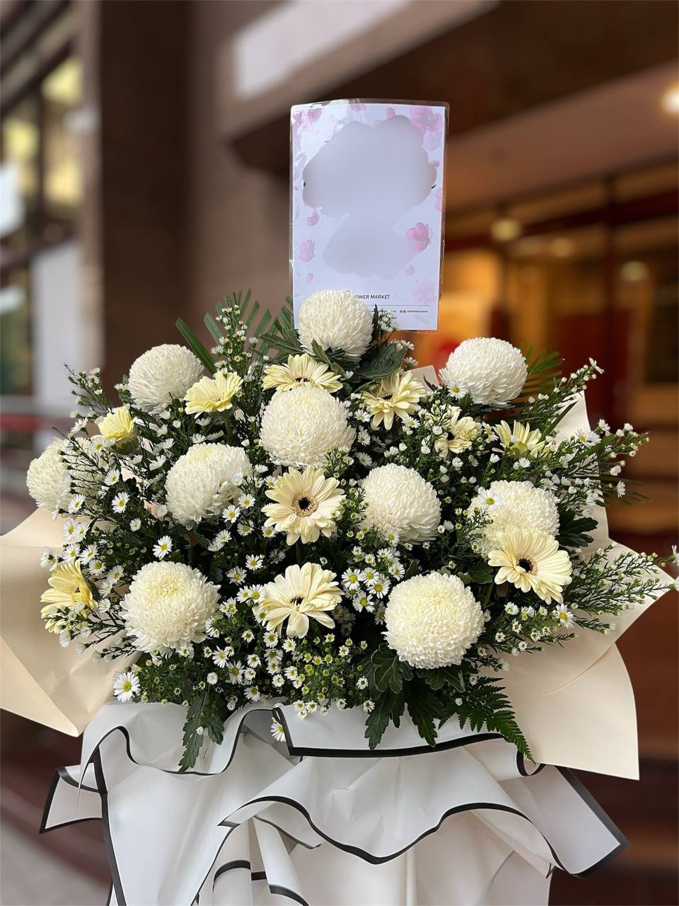 Silent Echoes Farewell Flower Stand - Image 3