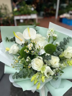 Luminous Grace Flower Bouquet - Image 4