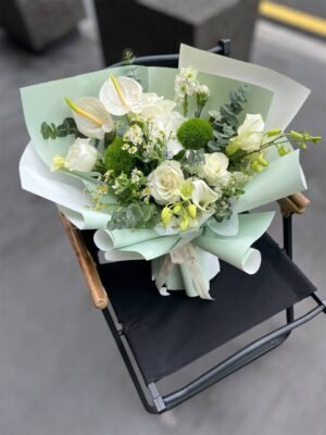 Luminous Grace Flower Bouquet - Image 3