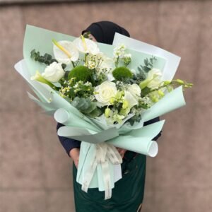 Luminous Grace Flower Bouquet