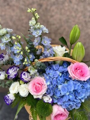 Bright Horizons Flower Basket - Image 3