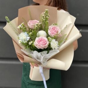 Rose Dewdrop Flower Bouquet