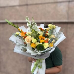 Harvest Moon Flower Bouquet