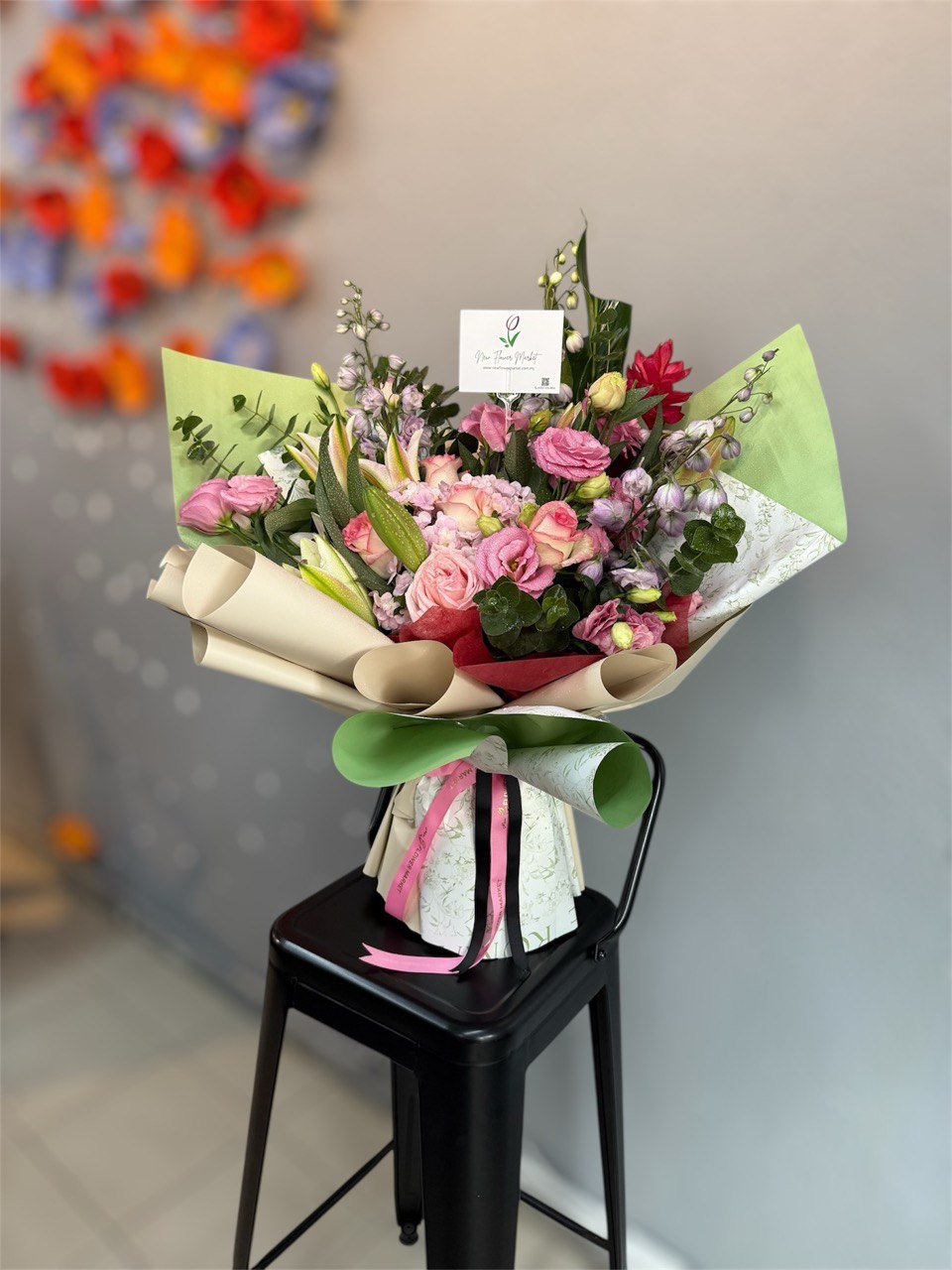 Pastel Poetry Flower Bouquet