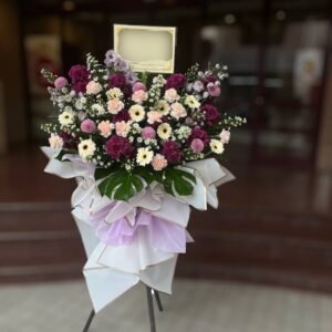 Velvet Twilight Flower Stand